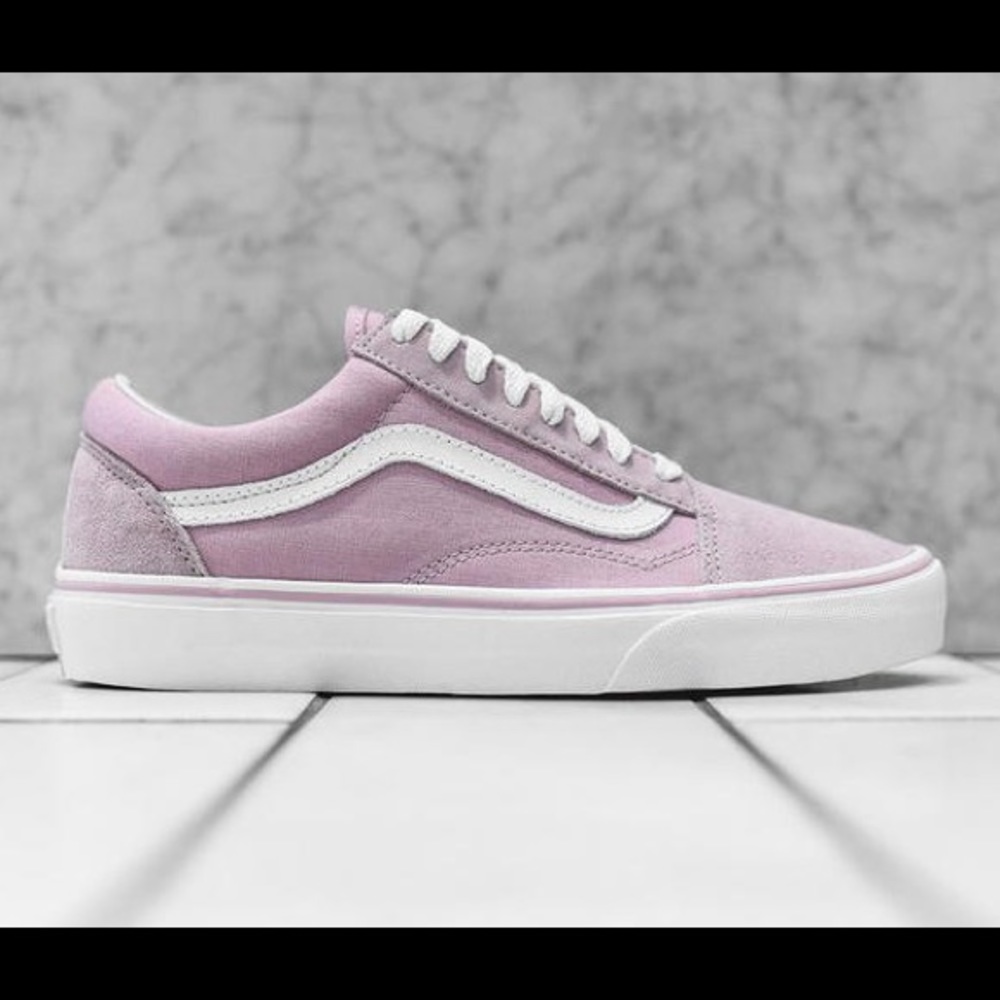 Old Skool Suede Vans- Dusty Rose